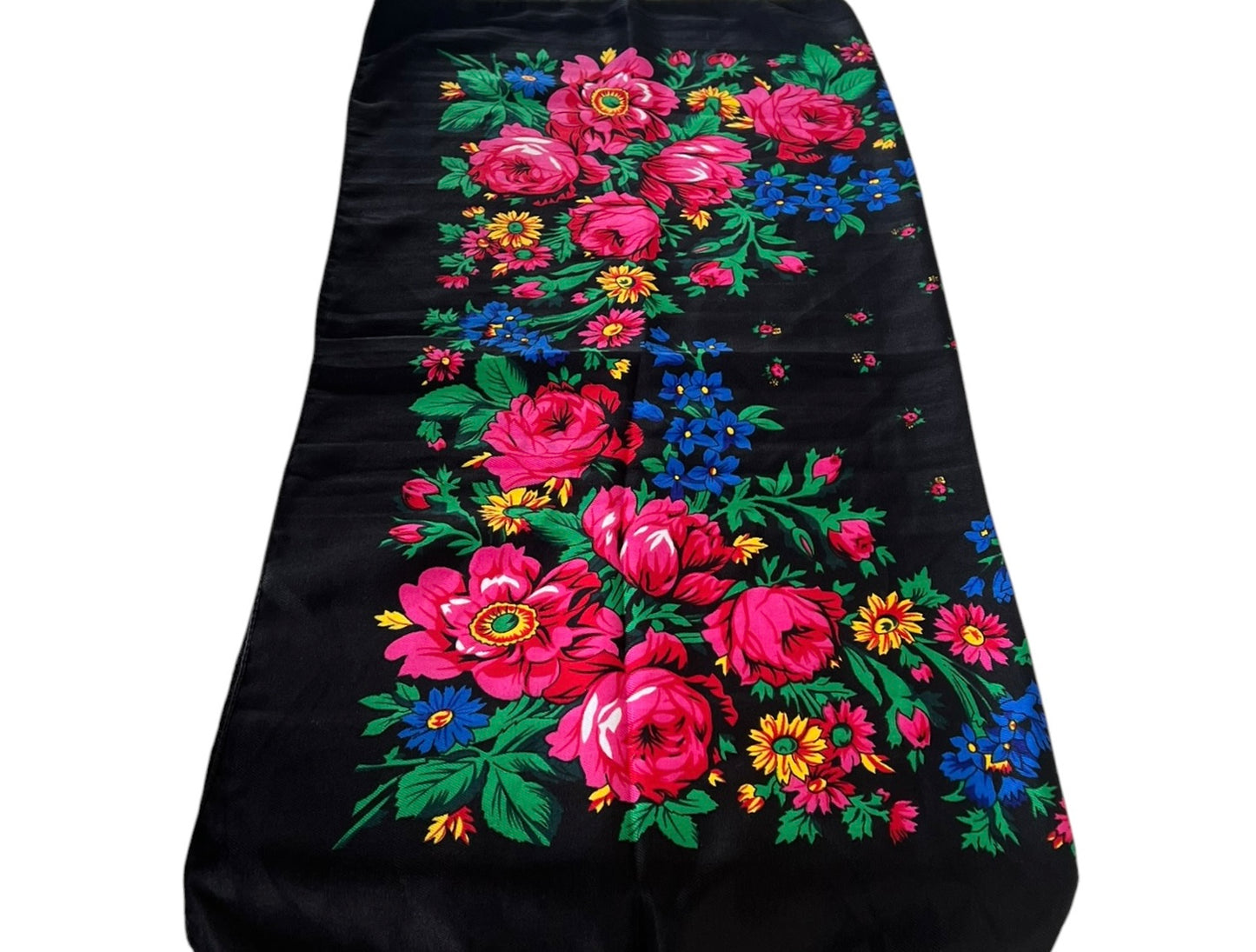 Short Vintage Print Tichels