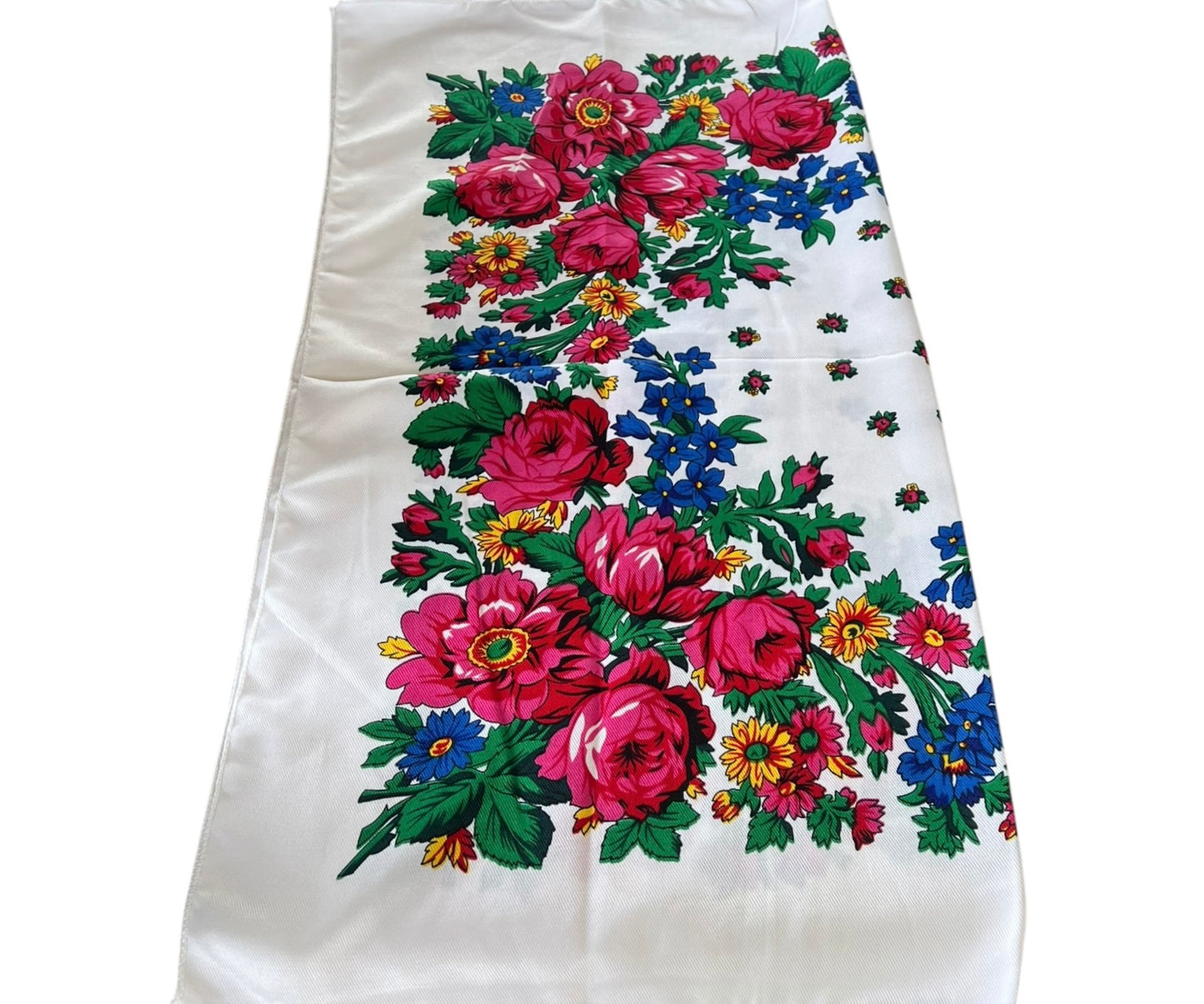 Short Vintage Print Tichels