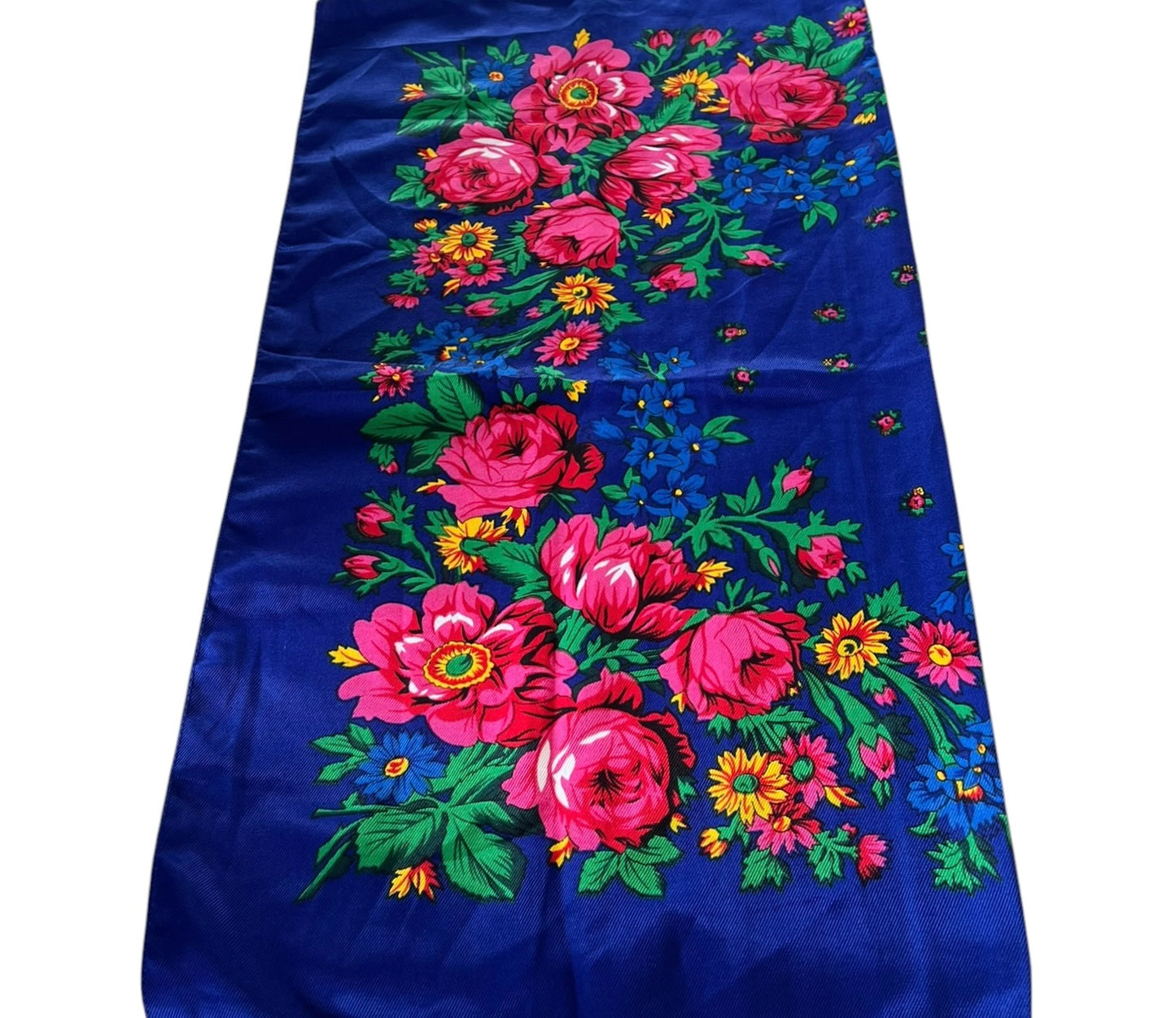 Short Vintage Print Tichels