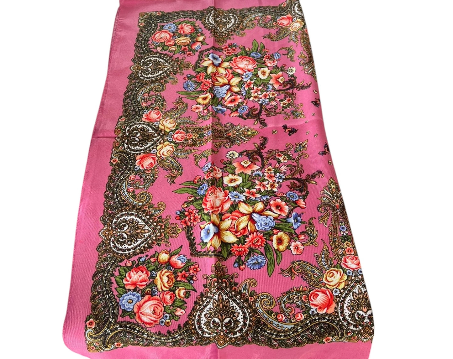 Short Vintage Print Tichels