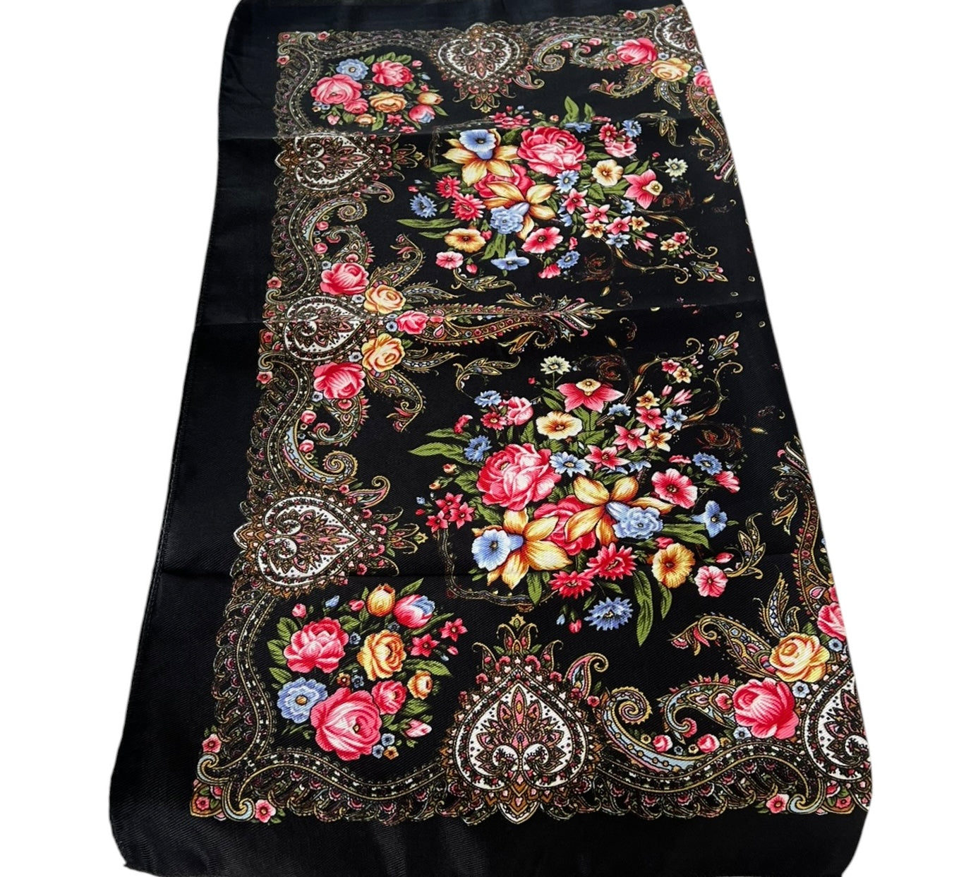Short Vintage Print Tichels