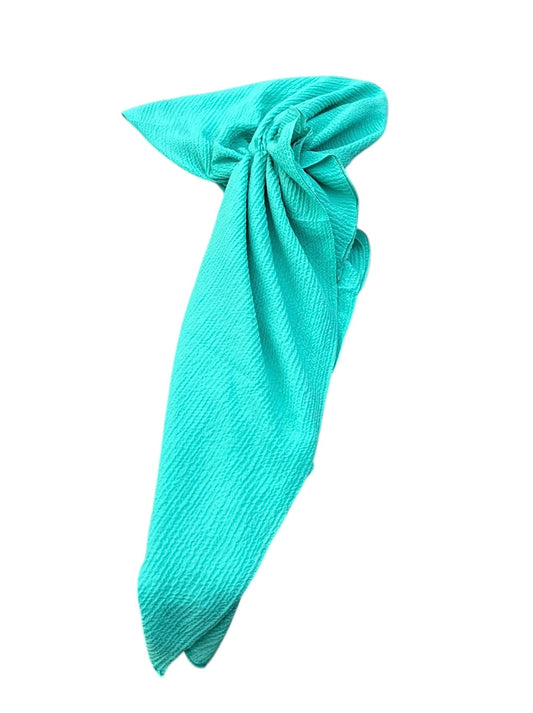 Textured Crepe Pre-ties with Velvet Grips