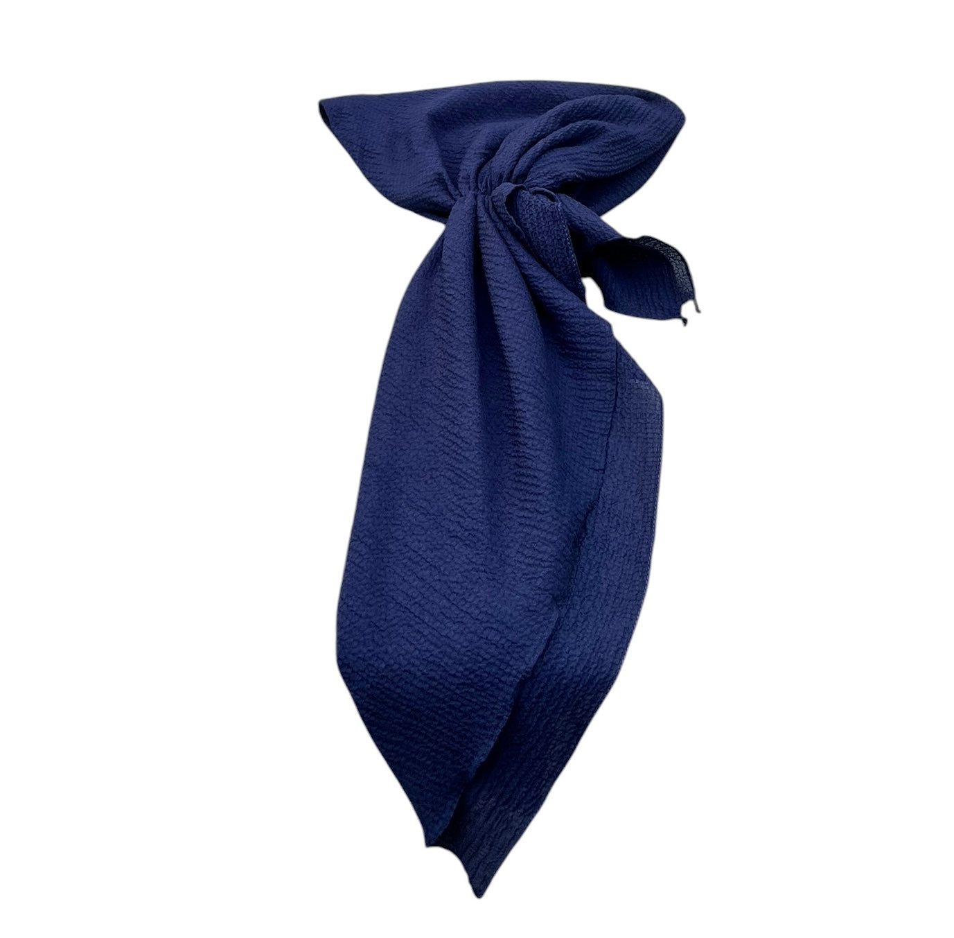 Textured Crepe Pre-ties with Velvet Grips