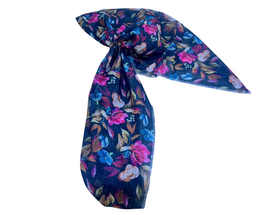Open Back Patterned Pre-ties with Velvet Grip