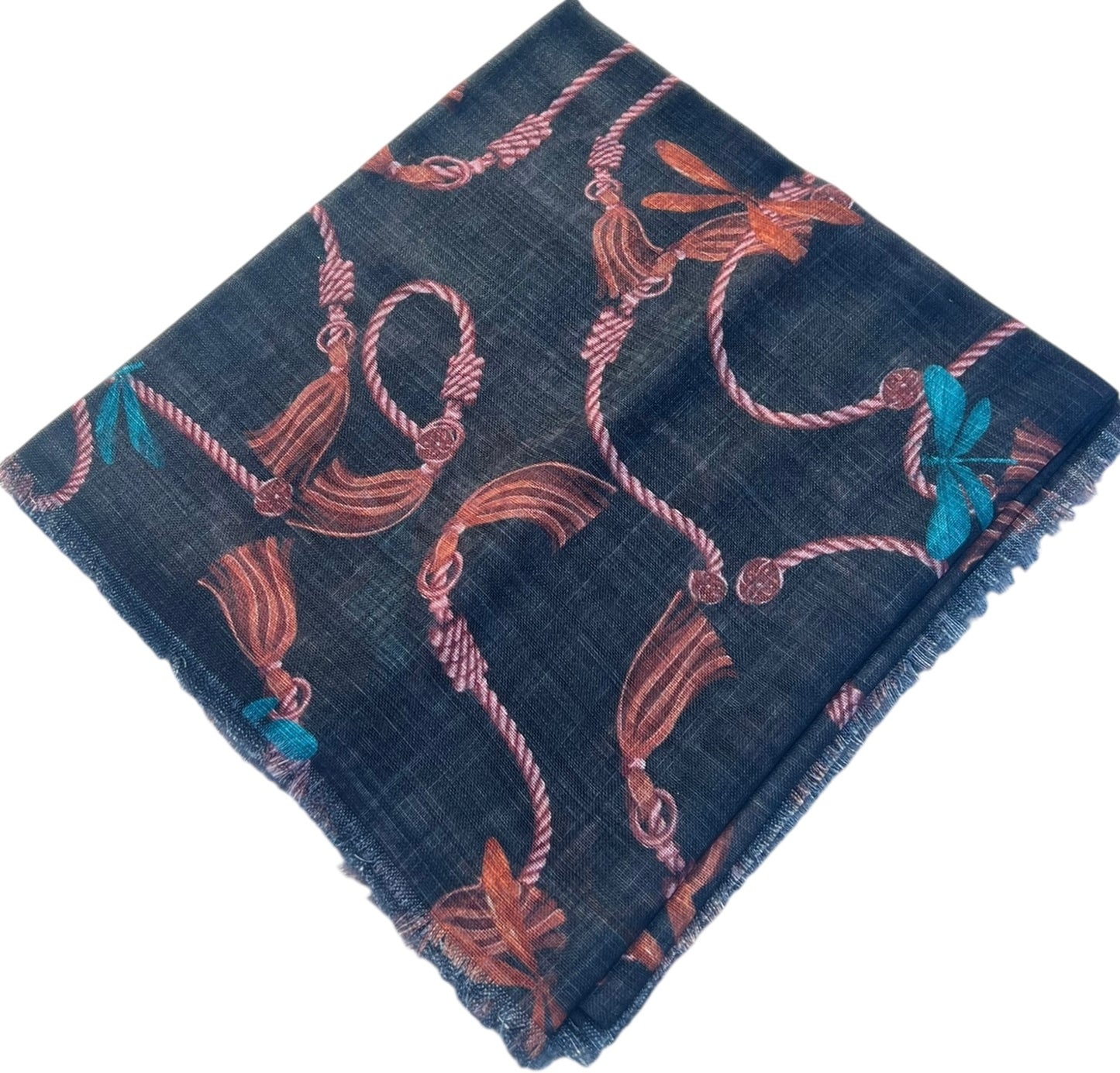 Tassels and Wings Scarf