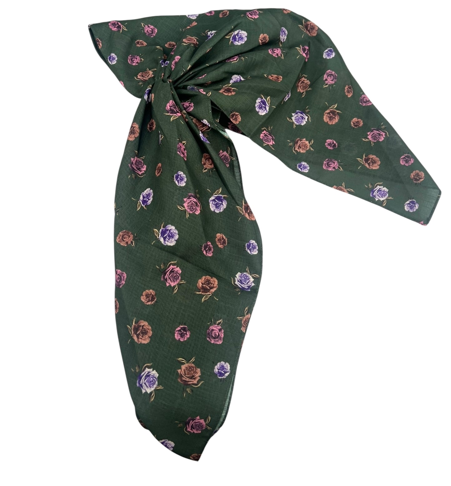 Open Back Patterned Pre-ties with Velvet Grips