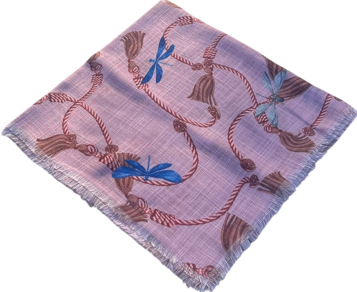 Tassels and Wings Scarf