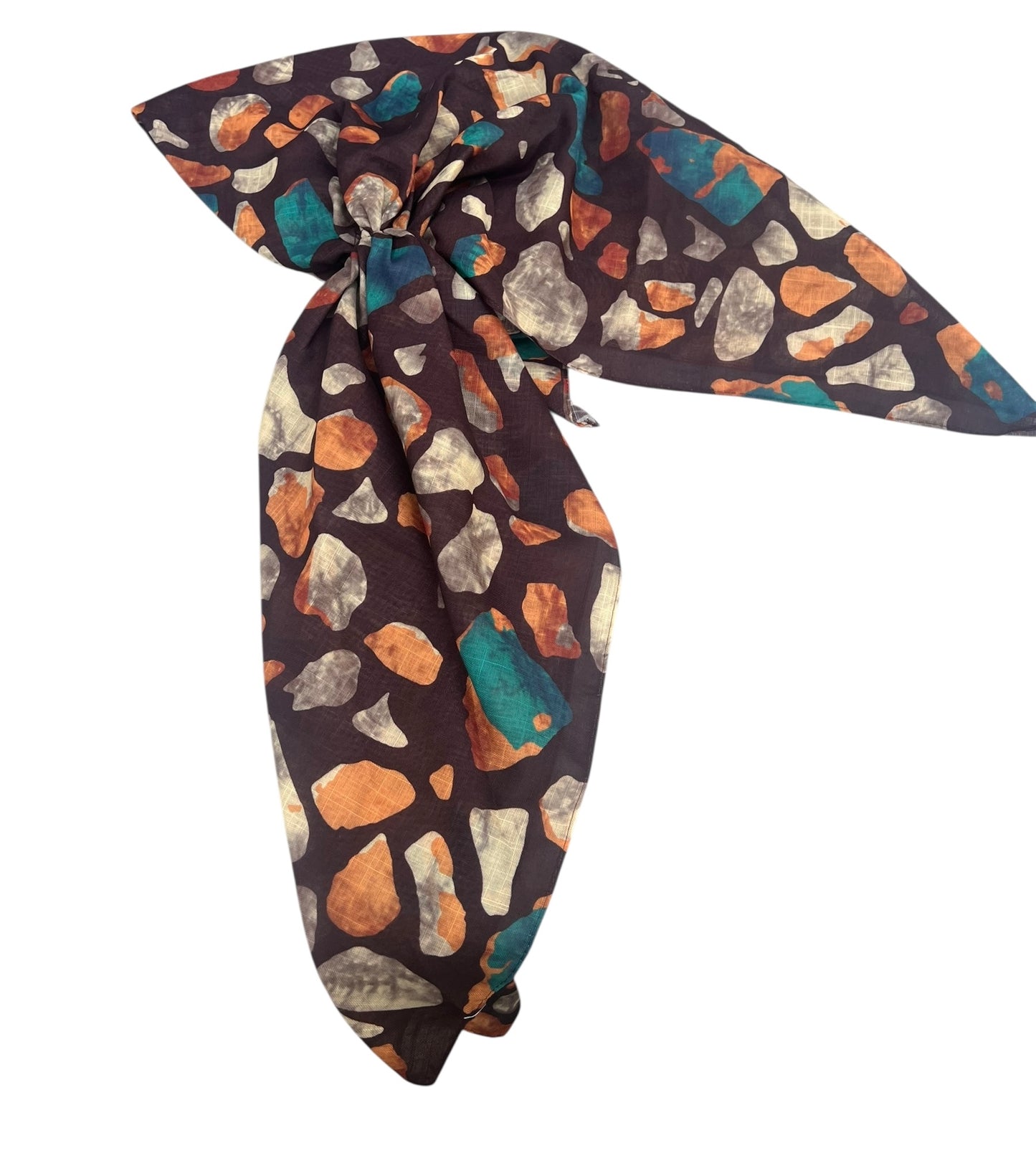 Open Back Patterned Pre-ties with Velvet Grips