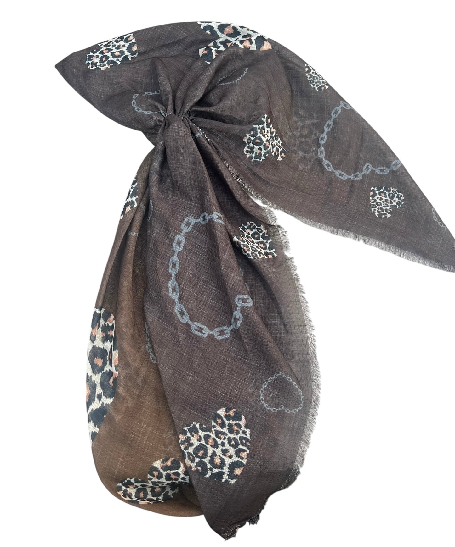 Open Back Patterned Pre-ties with Velvet Grips