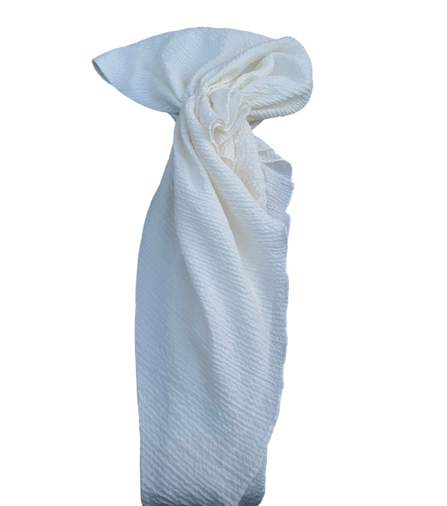 Textured Crepe Pre-ties with Velvet Grips